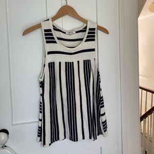 Madewell Striped Sweater Tank